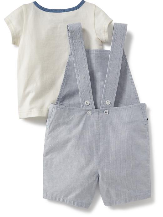 View large product image 2 of 2. Shortall & Henley Set for Baby