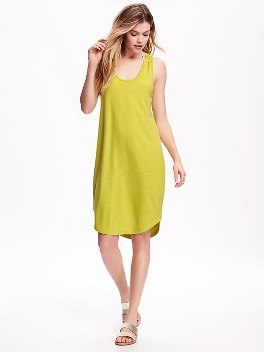 Image number 1 showing, Cocoon Swim Cover-Up Dress for Women