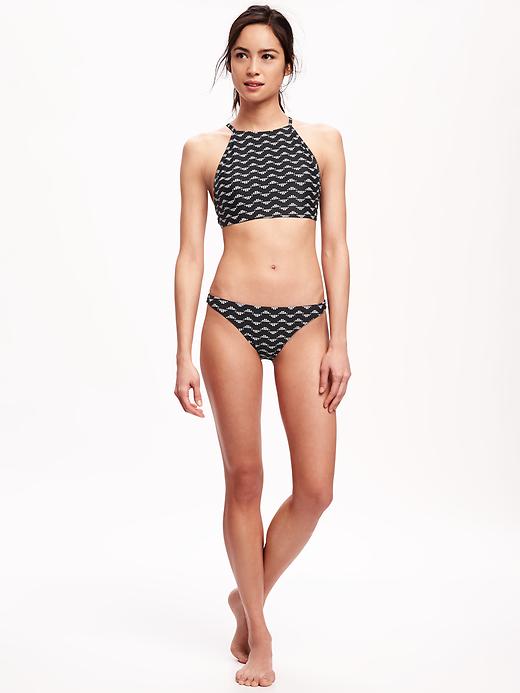 Image number 3 showing, High-Neck Bikini Top for Women