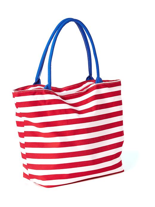 View large product image 1 of 1. Patterned Canvas Tote for Women