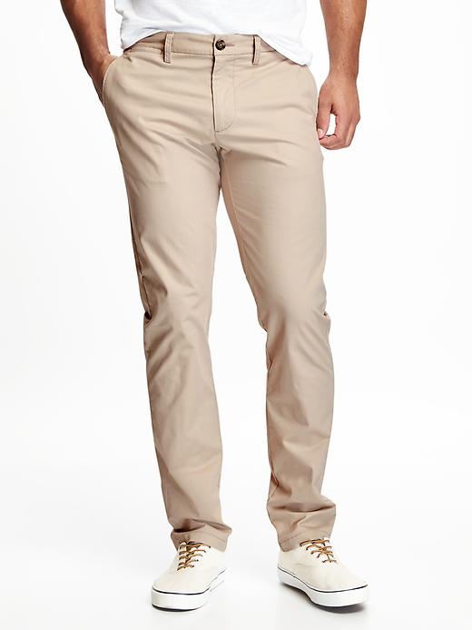 View large product image 1 of 1. Built-In Flex Ultimate Slim Lightweight Khakis for Men