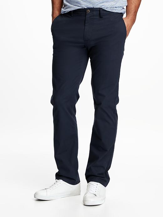 View large product image 1 of 1. Built-In Flex Ultimate Slim Lightweight Khakis for Men