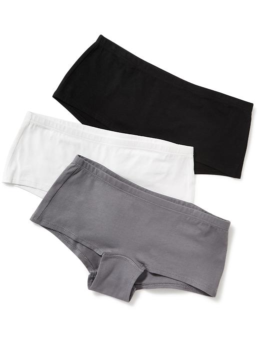 View large product image 1 of 1. Boyshort Underwear 3-Pack for Girls
