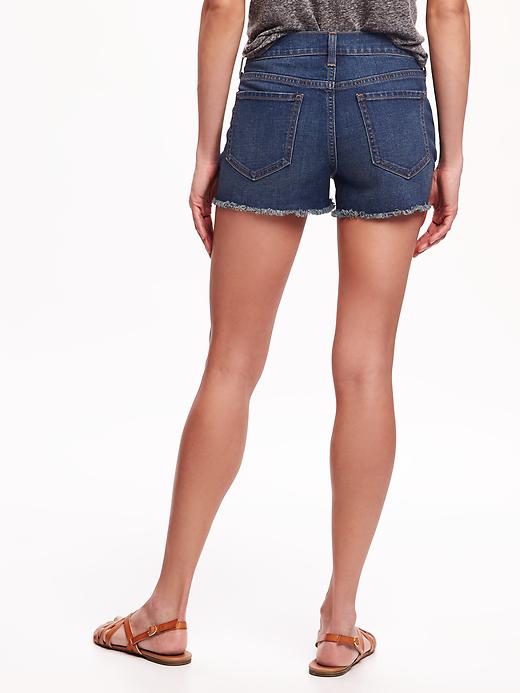 View large product image 2 of 2. Cutoff Denim Shorts for Women (3")