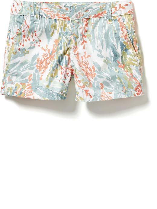 View large product image 1 of 2. Printed Chino Shorts for Girls