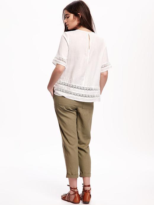 Image number 2 showing, Swing Pintuck Top for Women