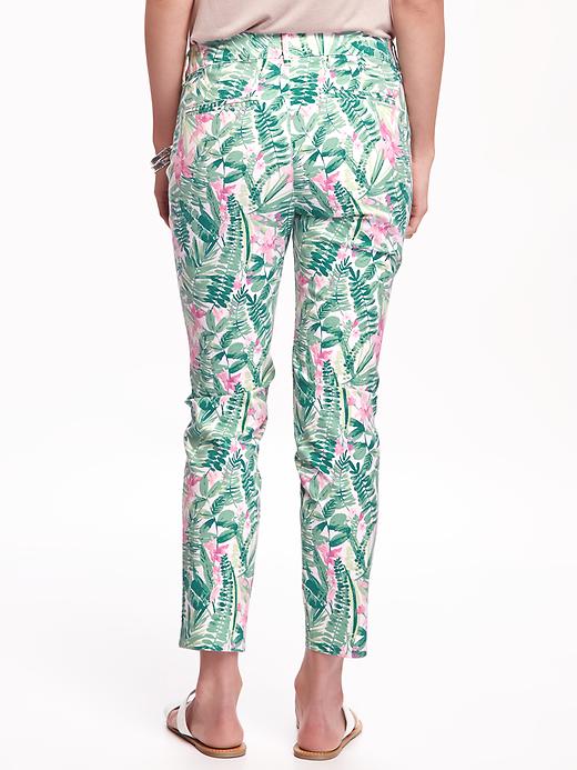 View large product image 2 of 3. Patterned Pixie Chinos for Women