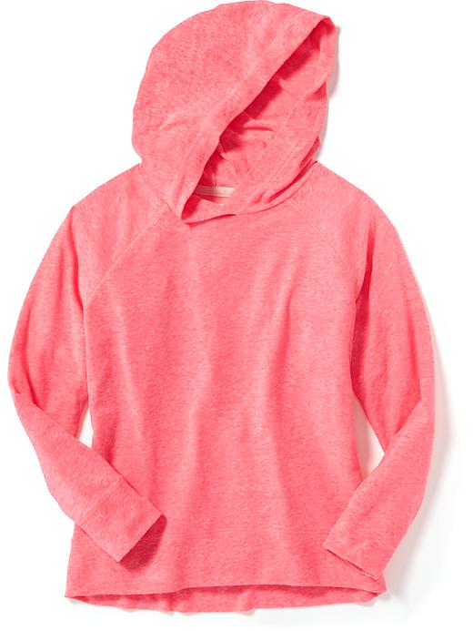 View large product image 1 of 1. Relaxed Linen-Blend Pullover for Girls