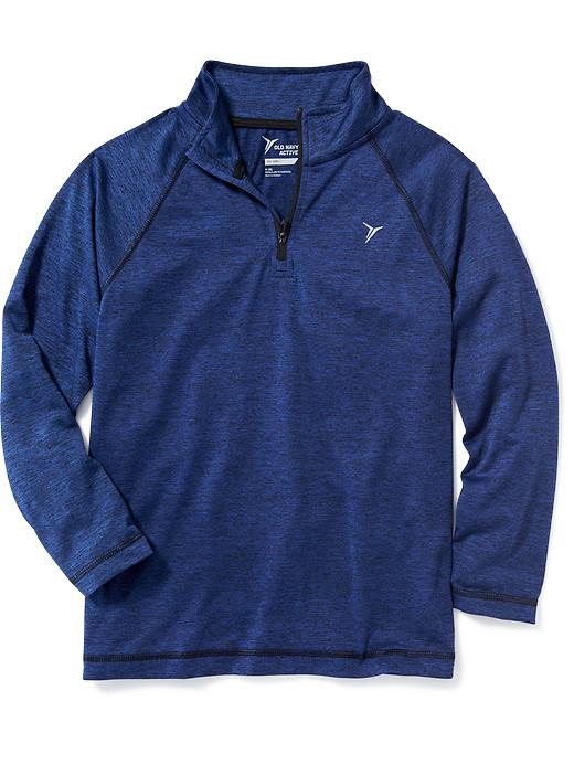 View large product image 1 of 1. Go-Dry Cool 1/4-Zip Pullover for Boys