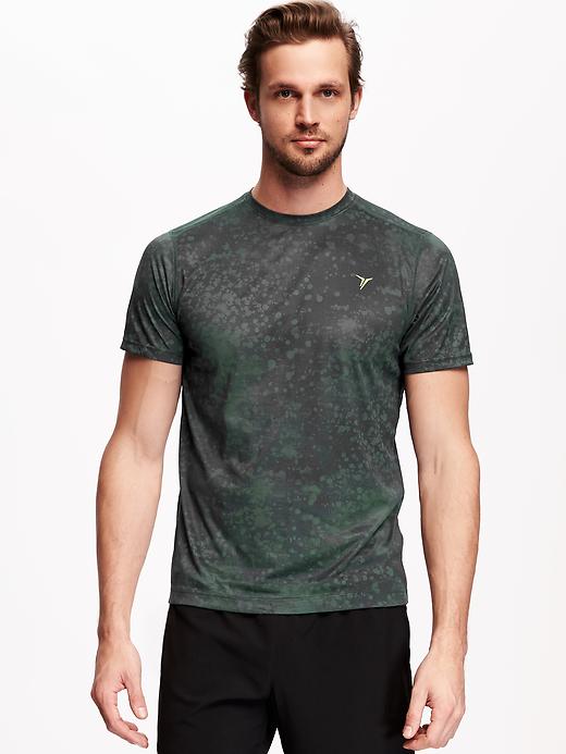 Image number 1 showing, Go-Dry Cool Printed Performance Tee for Men