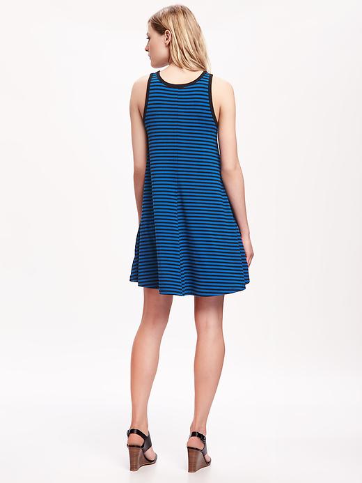 Image number 2 showing, Sleeveless Knit Swing Dress for Women