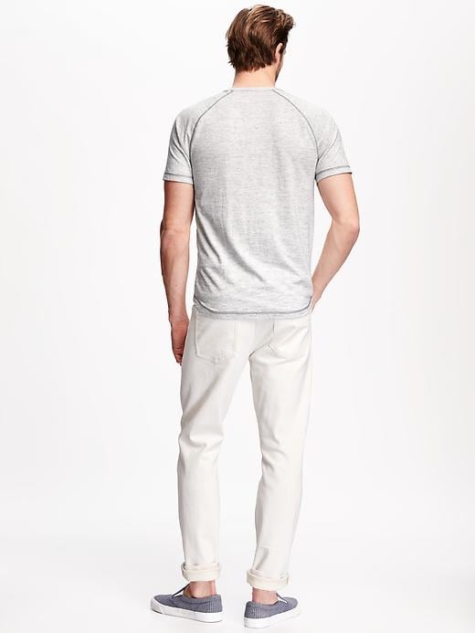 Image number 2 showing, Raglan-Sleeve Tee Shirt for Men
