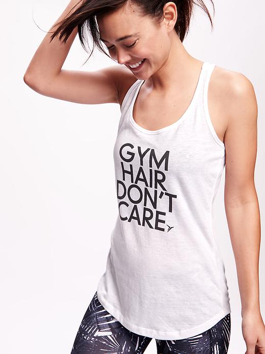 Image number 4 showing, Go-Dry Graphic Tank for Women