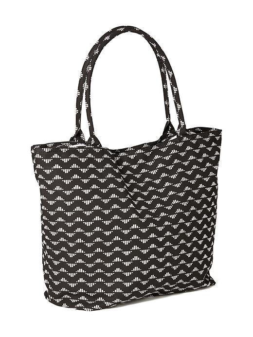 View large product image 1 of 2. Patterned Canvas Tote for Women