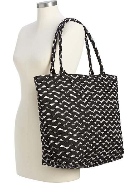 View large product image 2 of 2. Patterned Canvas Tote for Women