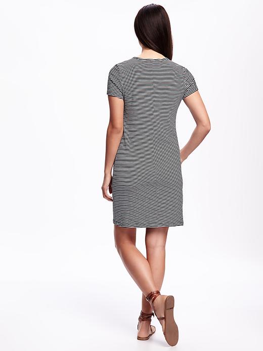 Image number 2 showing, Striped Tee Dress for Women