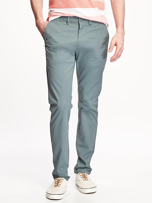 View large product image 1 of 1. Built-In Flex Ultimate Skinny Lightweight Khakis for Men