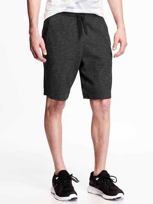 View large product image 1 of 1. Go-Dry Fleece Jogger Shorts for Men (10")