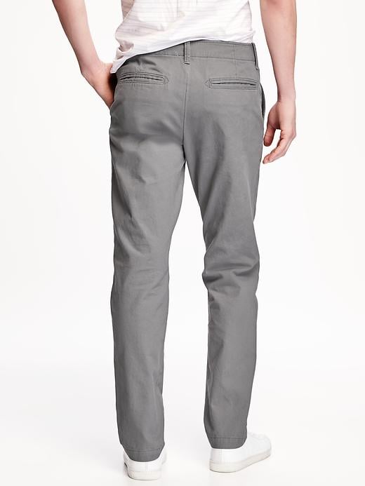 View large product image 2 of 2. Slim Broken-In Khakis for Men