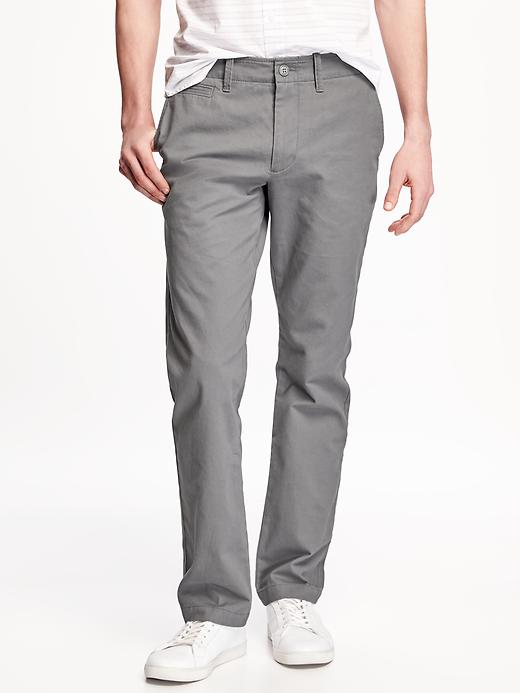 View large product image 1 of 2. Slim Broken-In Khakis for Men