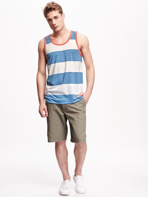 Image number 3 showing, Striped Jersey Tank for Men