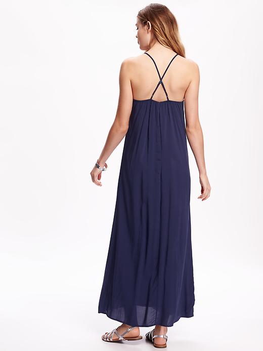 Image number 2 showing, V-Neck Maxi Dress for Women
