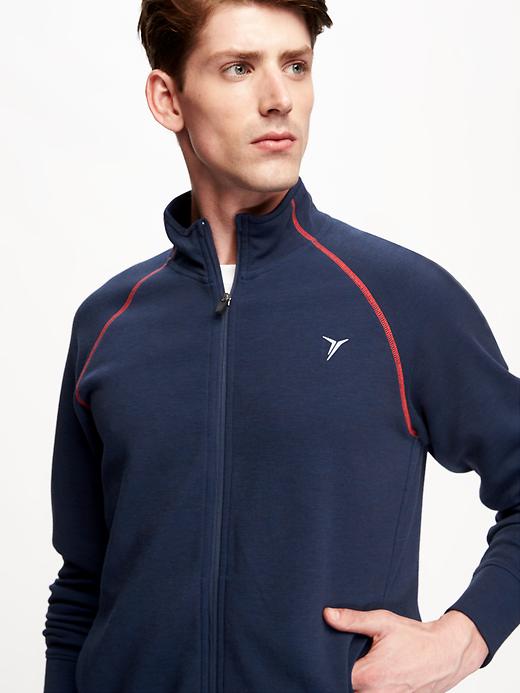 Image number 4 showing, Go-Warm Fleece Track Jacket for Men