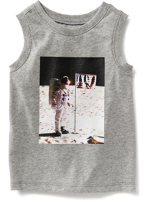 View large product image 1 of 1. Graphic Muscle Tee for Toddler
