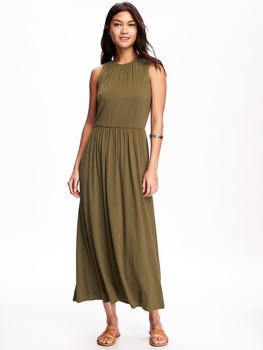 View large product image 1 of 1. Jersey-Knit Maxi Dress for Women