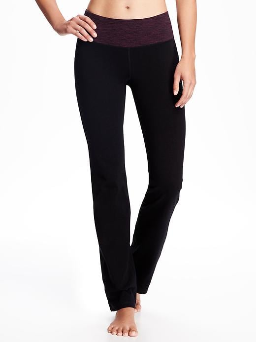 View large product image 1 of 1. Mid-Rise Boot-Cut Yoga Pants for Women