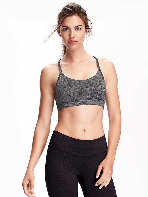 View large product image 1 of 1. Light Support Strappy Cami Sports Bra for Women