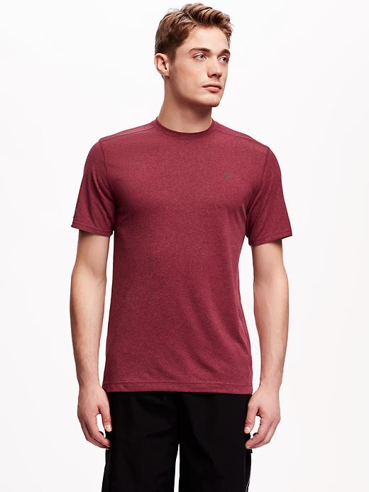 View large product image 1 of 1. Go-Dry Performance Crew-Neck Tee for Men