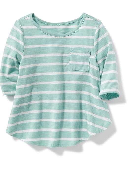 View large product image 1 of 1. Striped Pocket Top for Toddler