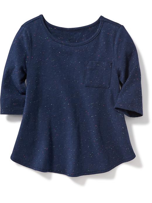 View large product image 1 of 1. Crew-Neck Pocket Top for Toddler