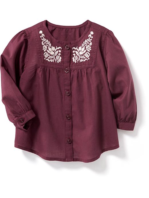 View large product image 1 of 1. Embroidered Blouse for Baby
