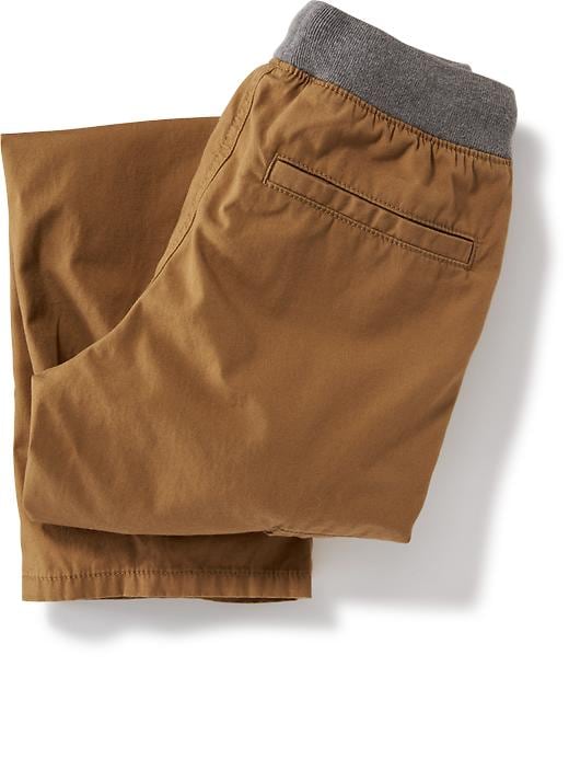 View large product image 2 of 2. Knit-Waist Pull-On Cargos For Boys