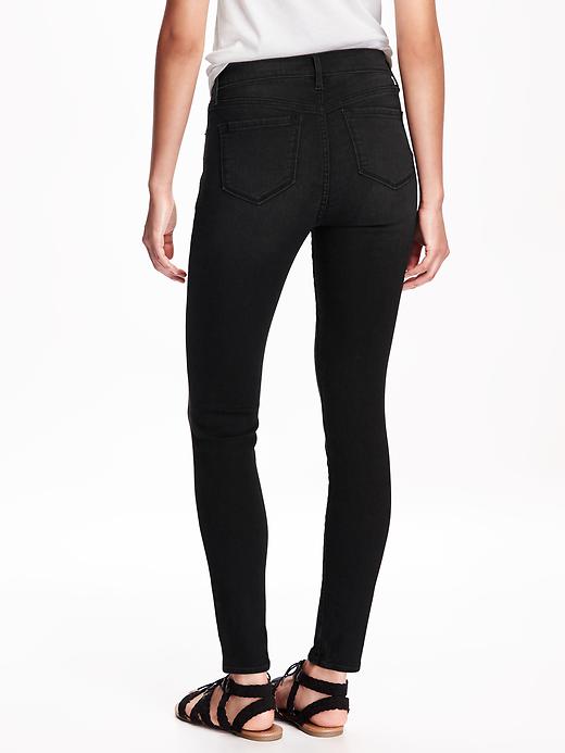 View large product image 2 of 3. Mid-Rise Rockstar Skinny Ankle Jeans for Women