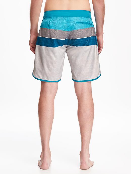 View large product image 2 of 2. Color-Block Board Shorts for Men (9")