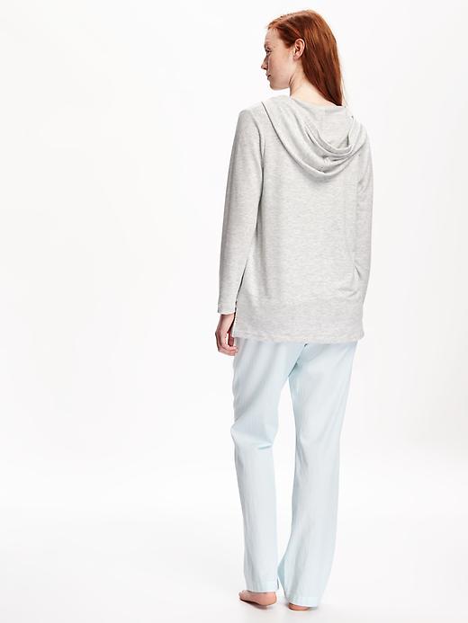 Image number 2 showing, Relaxed Hooded Tunic for Women