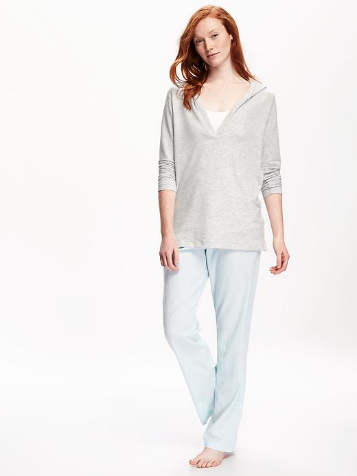 Image number 3 showing, Relaxed Hooded Tunic for Women