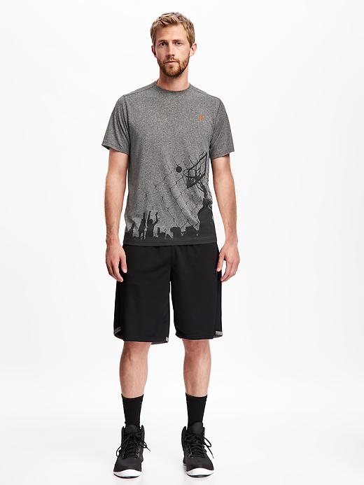 Image number 3 showing, Crew-Neck Graphic Performance Tee for Men