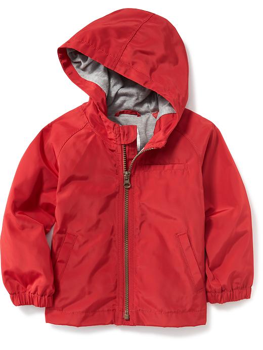 View large product image 1 of 1. Hooded Uniform Windbreaker for Toddler