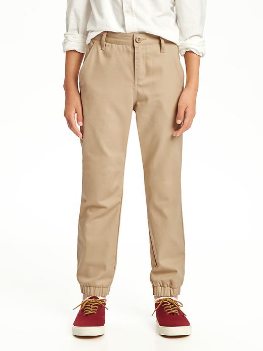 old navy uniform joggers