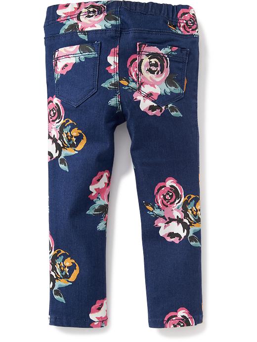 View large product image 2 of 2. Pull-On Skinny Jeggings for Toddler Girls