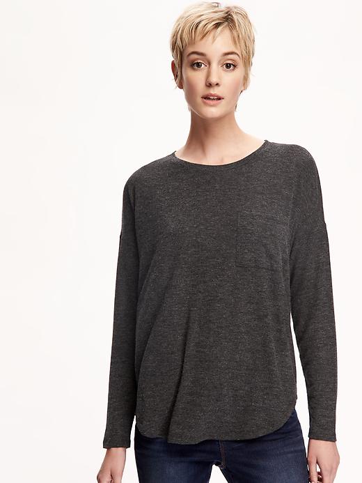Image number 4 showing, Sweater-Knit Top for Women