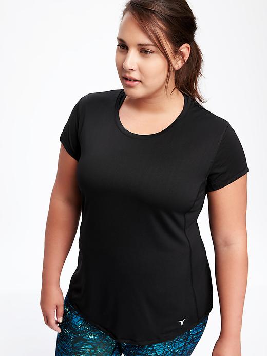 Image number 4 showing, Go-Dry Cool Plus-Size Running Tee