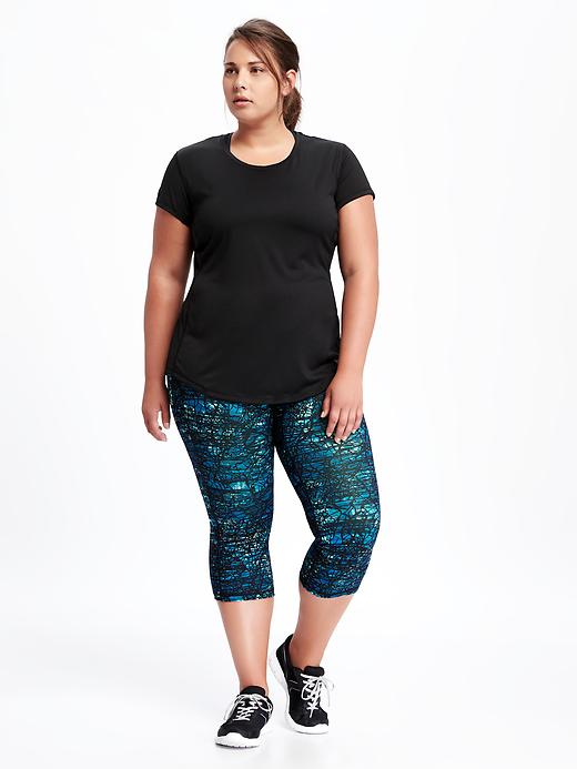 Image number 3 showing, Go-Dry Cool Plus-Size Running Tee