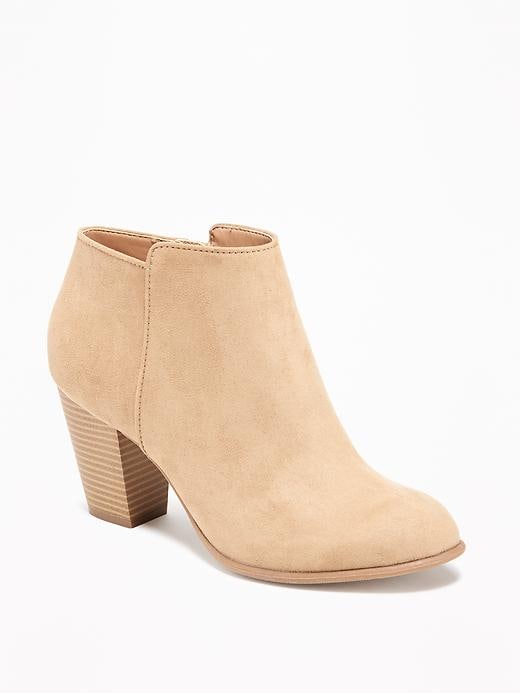 View large product image 1 of 1. Sueded Ankle Boot for Women