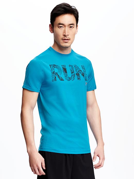 Image number 1 showing, Go-Dry Performance Graphic Tee for Men