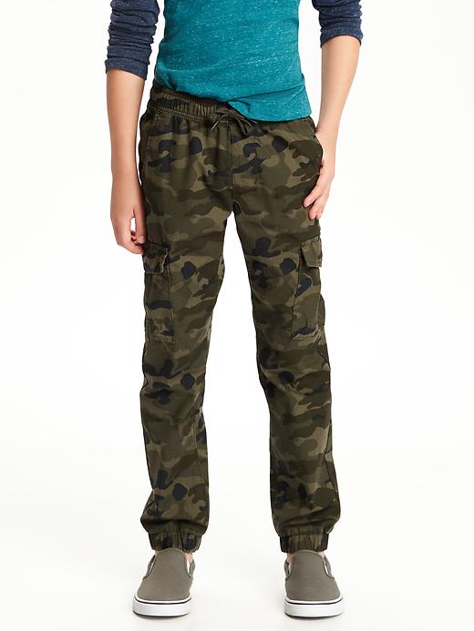 View large product image 1 of 1. Ripstop Cargo Joggers For Boys
